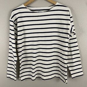 Navygrey Size S The Breton The Original 100% Organic Cotton Nautical Preppy